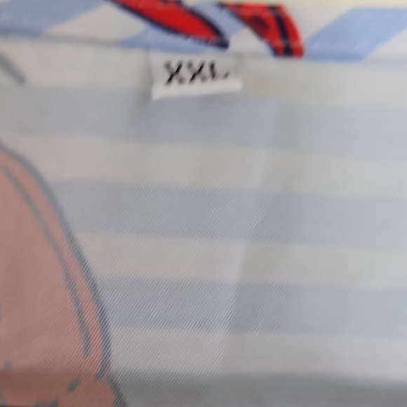 Modlily Striped Sleeveless Dress with Red Crab Print Size XXL - Picture 6 of 9